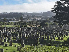 这个小镇的居民不到2千人，却有150万座坟墓