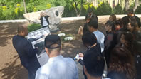 天顺祥选墓业务部全体员工参观学习九公山陵园