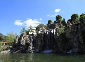 福寿洞天水系景观