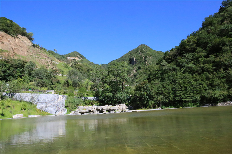 九公山长城纪念林水系景观