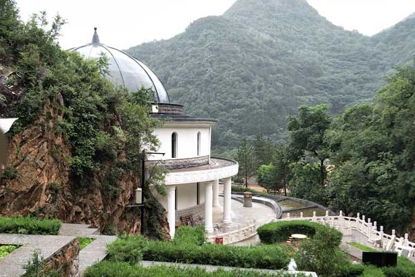 九公山长城纪念林树葬圆梦客户爱人的小院梦