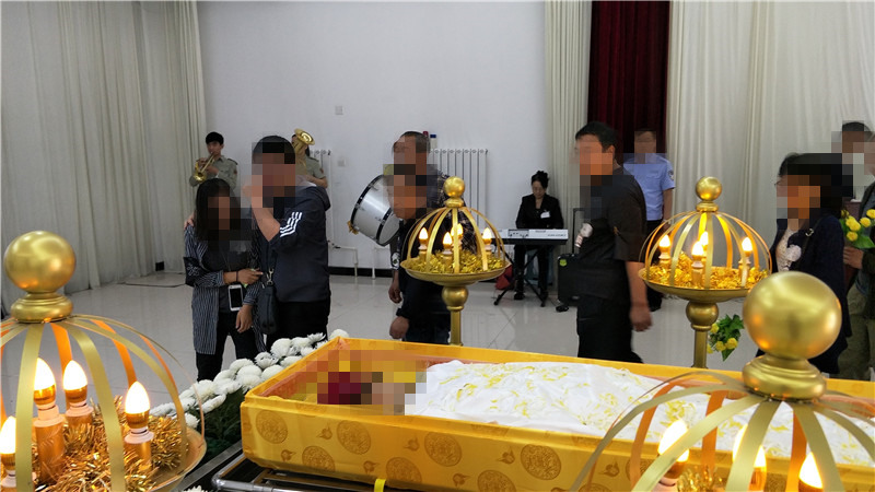 石家庄殡仪馆标准服务套餐的告别仪式展示