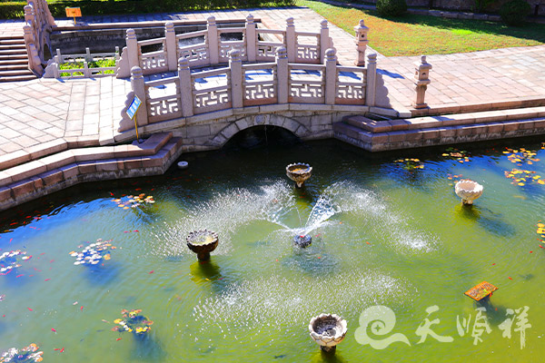 喷泉景观