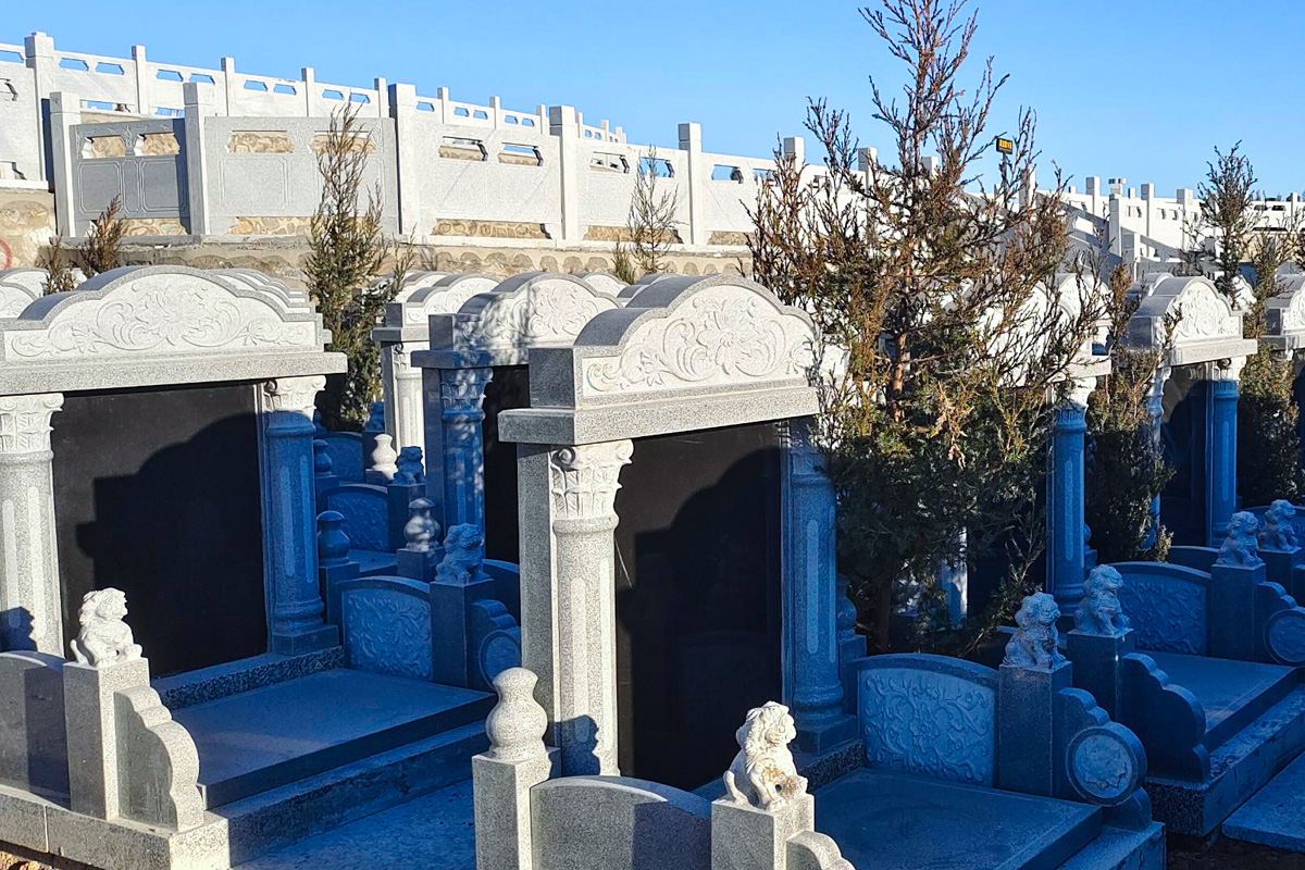 万福园墓区实景