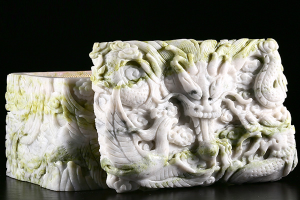 北京有石头骨灰盒吗？天顺祥天然玉石骨灰盒，实体店可看现货