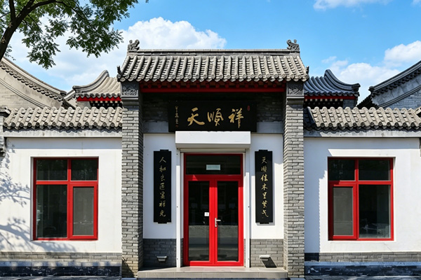 昌平百百路寿衣骨灰盒一条街，十余年老店天顺祥靠实在口碑立足