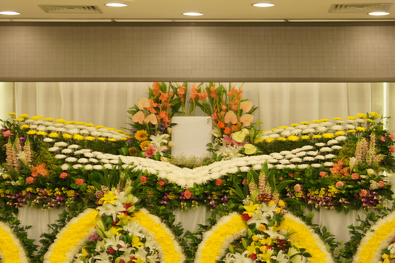 白事相托花艺