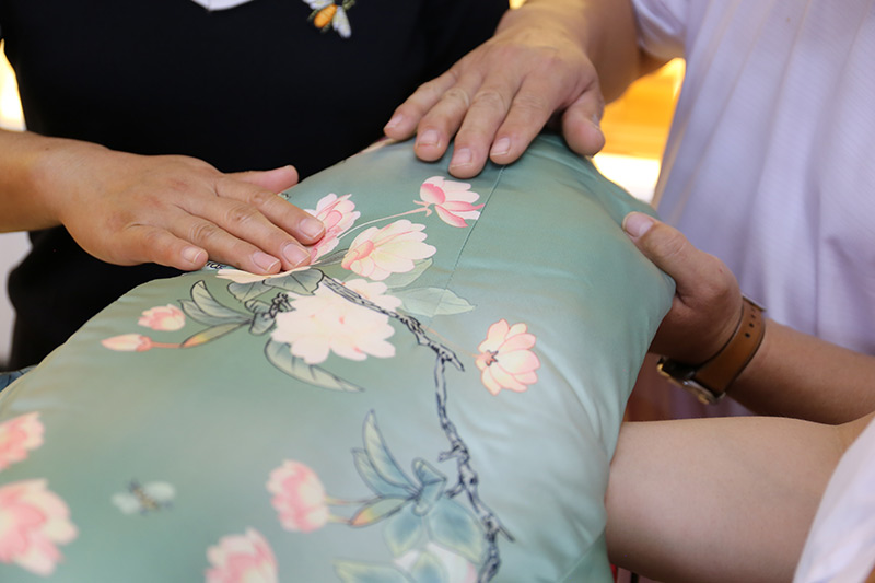 讲解寿衣花纹