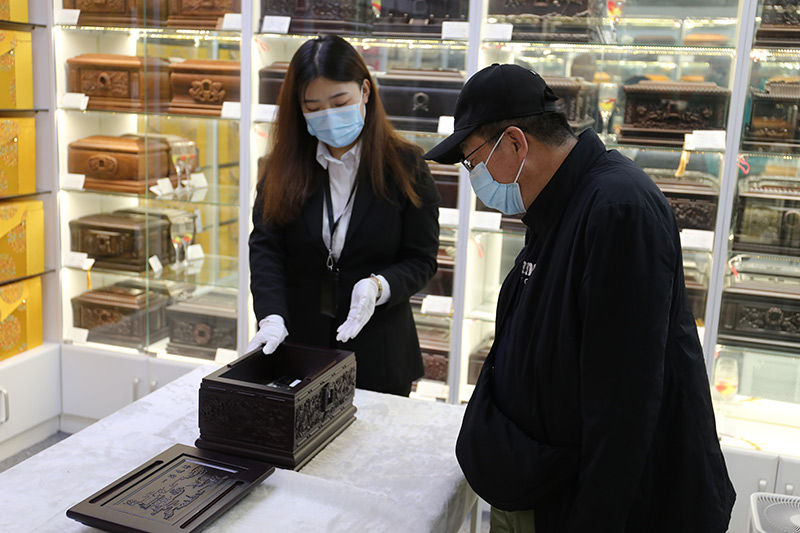 骨灰盒展示