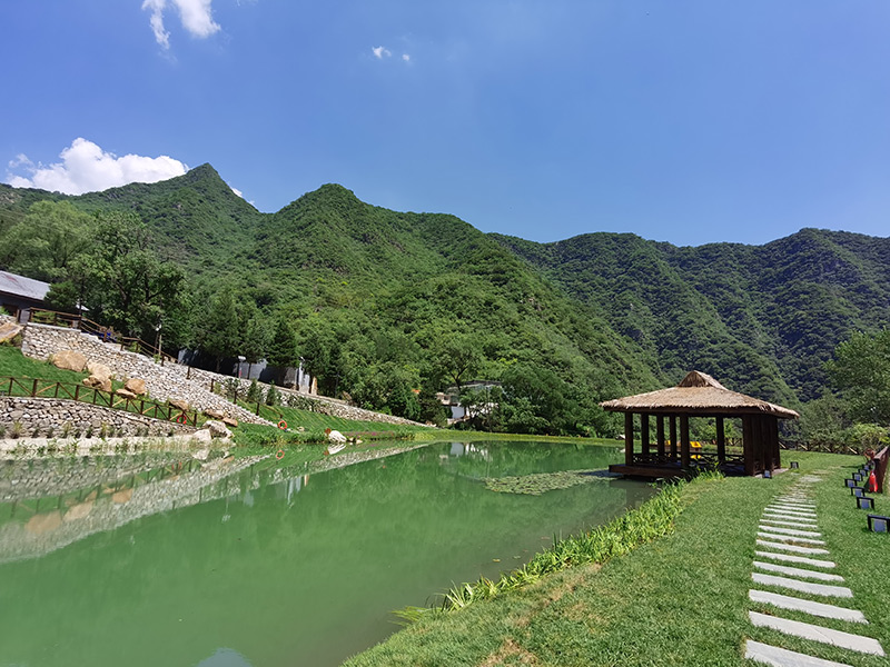 九公山陵园思亲湖 九公山陵园思亲湖