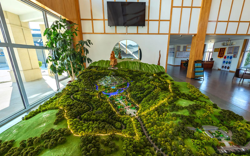 易县万福陵园沙盘 易县万福陵园沙盘