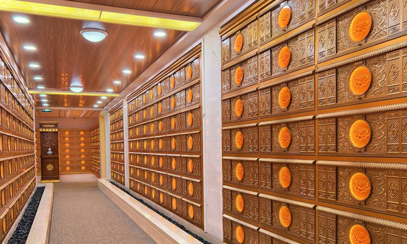 长城华人怀思堂礼祭厅格位二