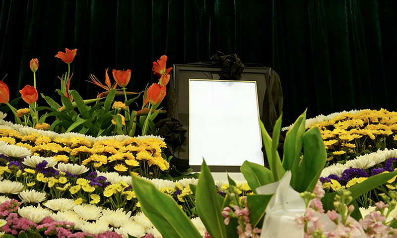 告别灵堂布置