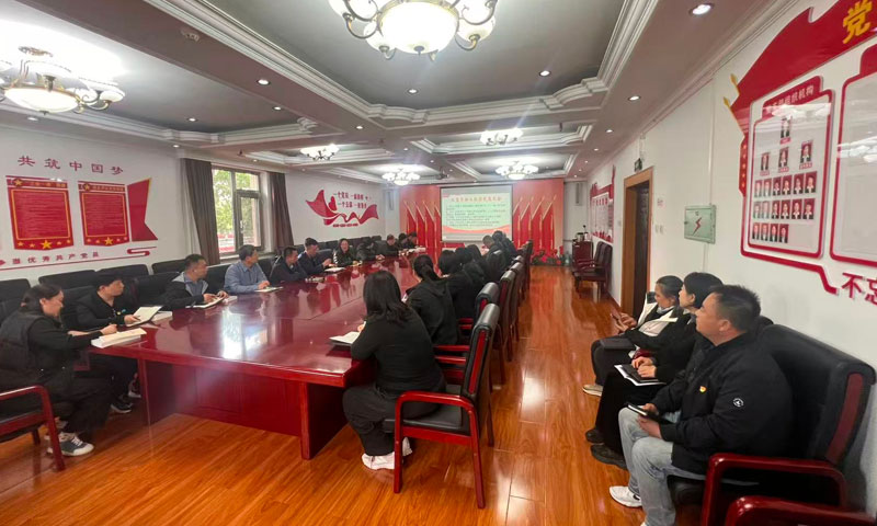 潮白陵园学习《习近平关于树立和践行正确政绩观论述摘编》现场