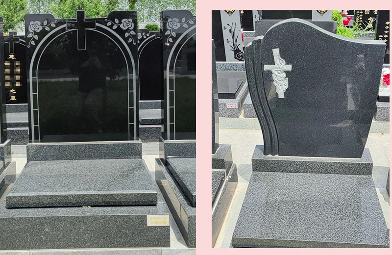 文安清颐园人文纪念园基督教碑型