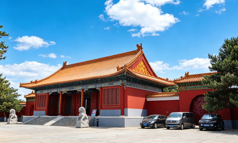 中华永久陵园皇家风格建筑 中华永久陵园皇家风格建筑