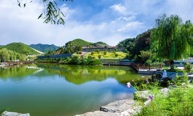 风景极美的溪湖