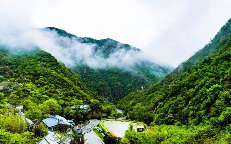 宛如仙境的九公山长城纪念林 宛如仙境的九公山长城纪念林