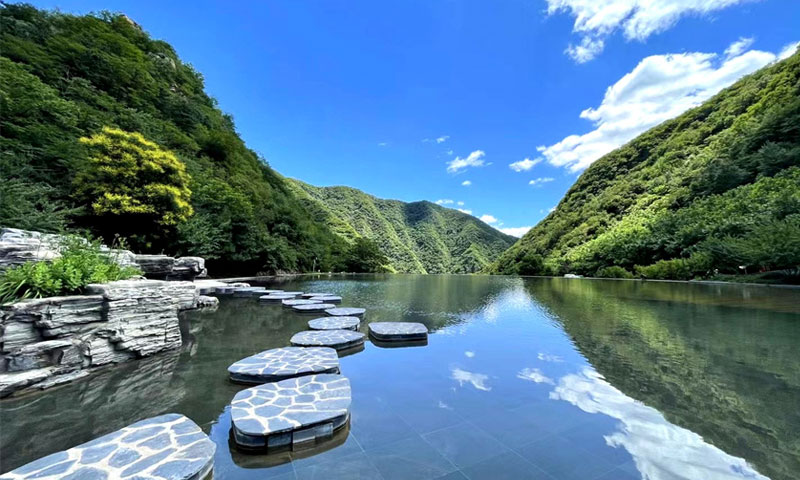 九公山福泽园水系景观 九公山福泽园水系景观