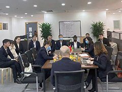 天顺祥殡葬组织员工召开“2022年清明节优惠活动”启动会议