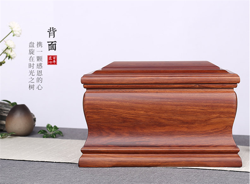 骨灰盒背面