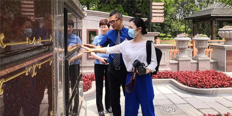 上海南汇长桥山庄参观现场