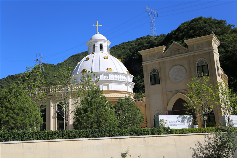九公山长城纪念林天主教堂及办公区
