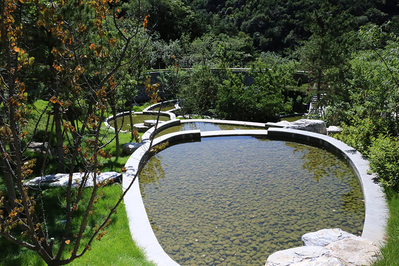 九公山长城纪念林水系景观