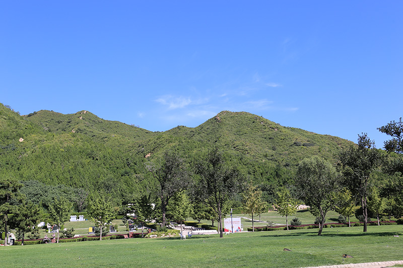 天寿陵园墓区景观