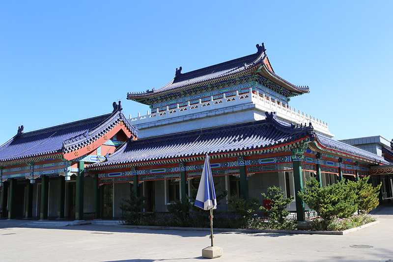 八宝山殡仪馆仿古建筑