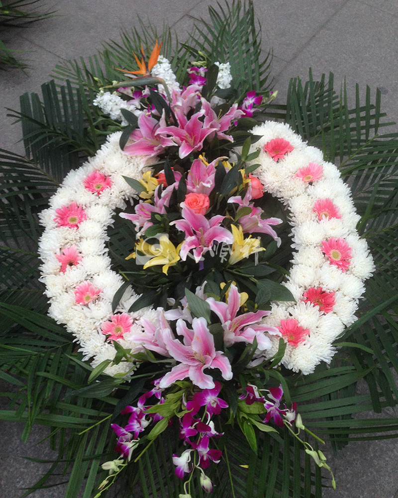 鲜花花圈展示